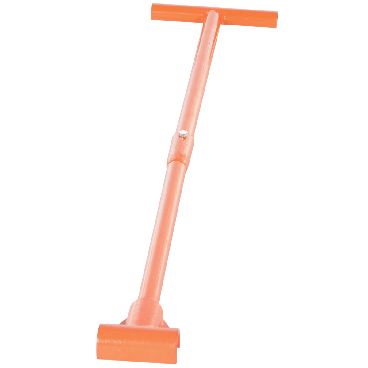 Vestil Steel Machine Roller Steering Bar Handle 36In Len. for Use w/ VHMS-8,15and30 Orange VHMH-36-2