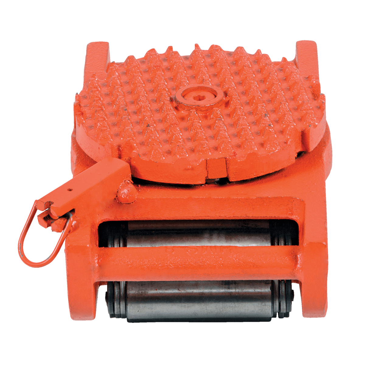 Vestil Steel Machine Roller 8,000 Lb. Capacity Orange VHMS-8