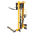 Vestil Steel Manual Stacker Adjustable Forks/Legs 2,000 Lb. Capacity Yellow VHPS-2000-AA