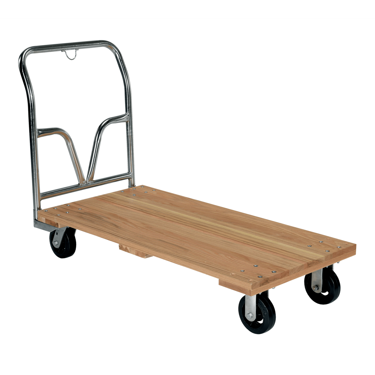 Vestil 24 x 48 Hardwood Platform Truck 1,600 Lb. Capacity Tan VHPT-2448