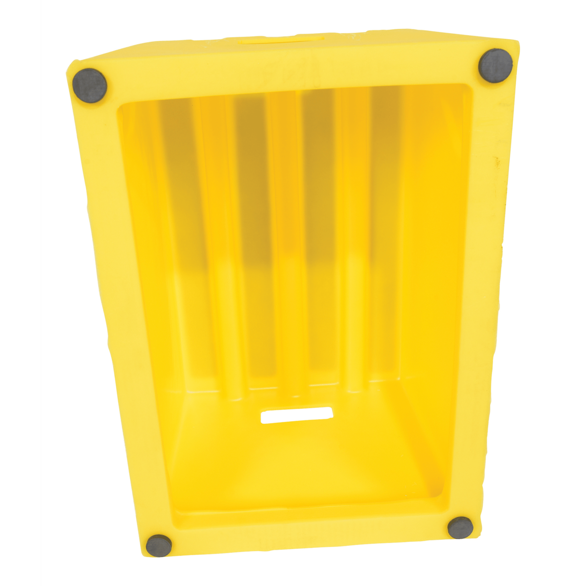 Vestil Polyethylene 1-Step Step Stool 500 Lb. Capacity Yellow VST-1-Y