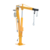 Vestil Steel Winch Truck Jib Crane Extended Capacity 1000 Lb. Yellow WTJ-4
