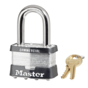 Master Lock® Commercial Steel Padlock, 1-1/2" Tall
