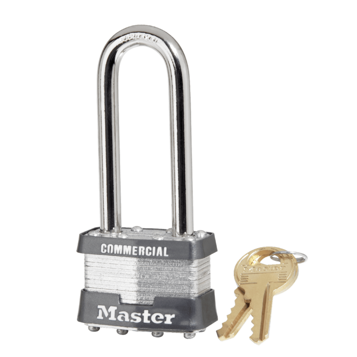 Master Lock® Commercial Laminated Steel Padlock, Master Keyed, 1MKLJ