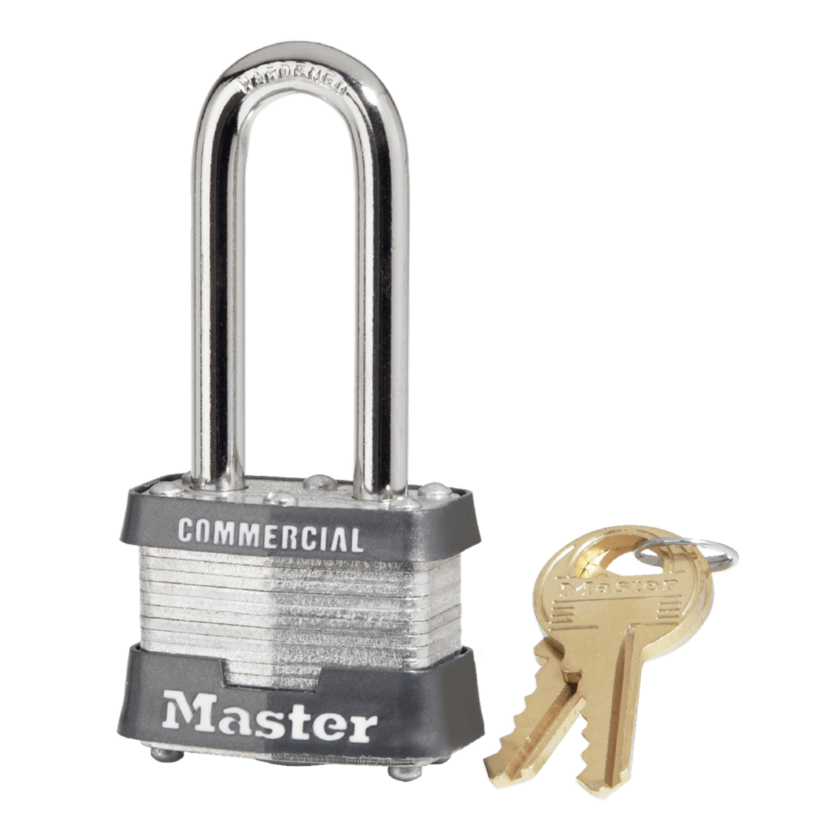 Master Lock® Commercial Laminated Steel Padlock, Master Keyed, 3MKLH