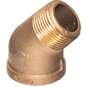 Lansdale Lead Free Bronze Street Elbow 45, Class 125