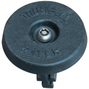 Trumbull Curb Box Repair Lid 2-1/2" Size Outside T-374 (Old Style), Tamper-Resistant Style