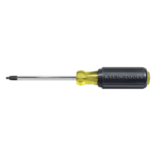 Klein® Tools #2 Square Screwdriver with 4-Inch Round Shank
