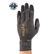 HyFlex 11-931 Oil-Repellent Palm Coating Work Gloves, Cut Protection Level A2