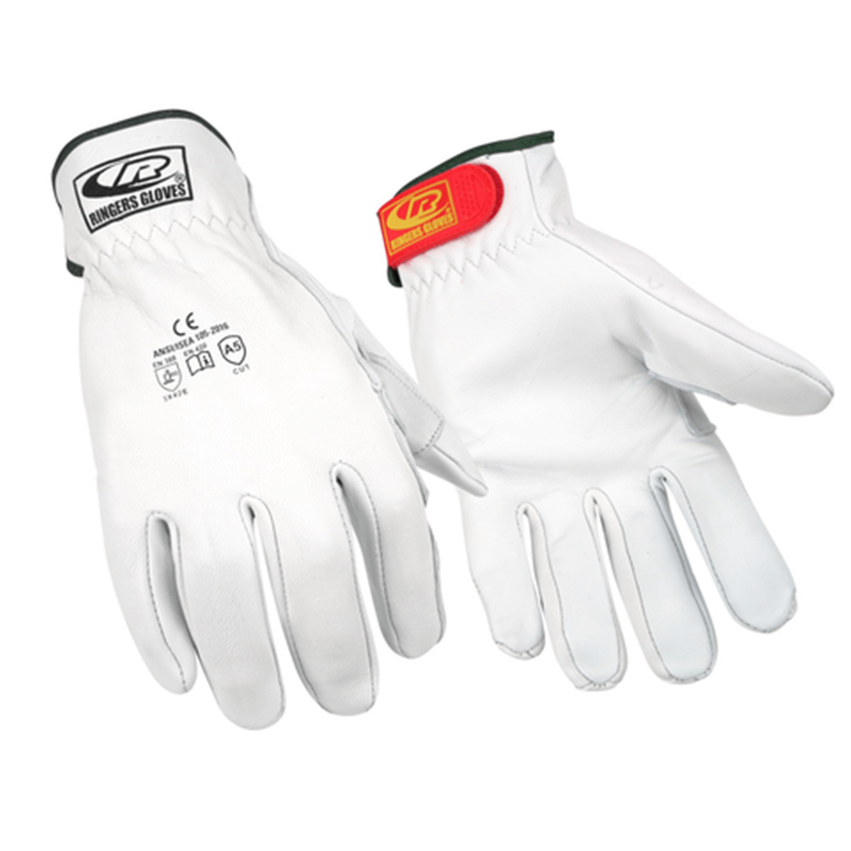 Ringers R664 Leather Glove, Cut Protection Level A5, Size 3XL