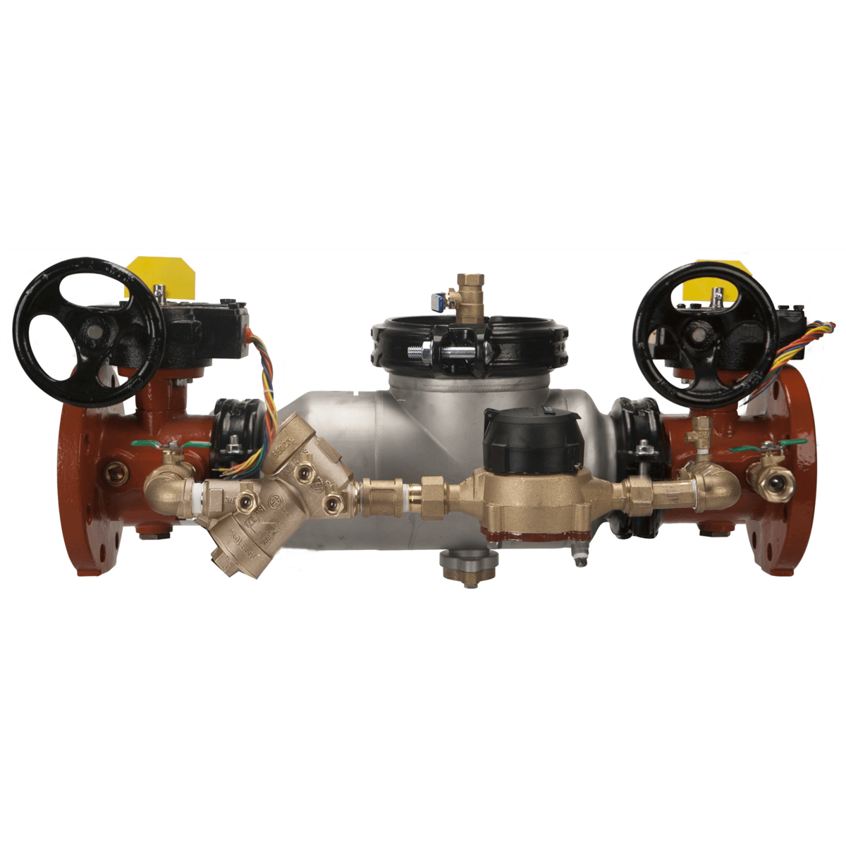 Zurn 8" 350ASTDA Double Check Detector Backflow Preventer, 8-350ASTDA