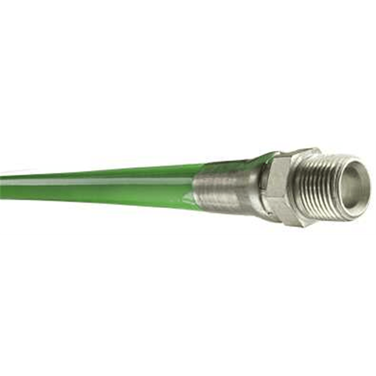 Piranha LLGR Series 4000 PSI Green Jetting Line Hose Assy, 3/8" x 400', Ends MNPT, LLGR-MM06X400
