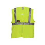 Tingley® Job Sight FR Class 2 Vest, Hi-Vis Yellow, Size S-M