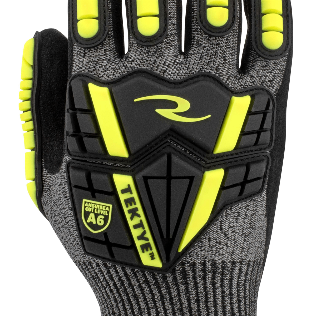 Radians® RWG723 TEKTYE® A6 Nitrile Dip with TPR Cut Protective Work Glove, Size S