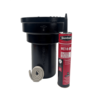 HydroVerge Kerf Cutter Valve Box Insert Replacement Top w/ Cutting Wheel, Black Jack and O-Ring