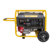 Wacker Neuson Portable Generator, Gas, Honda, 5500 W, Wheel Kit,  GP5500A