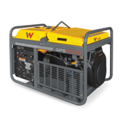 Wacker Neuson Portable Generator, Gas, Honda, Electric Start, 9700 W, Wheel Kit, GPS9700A