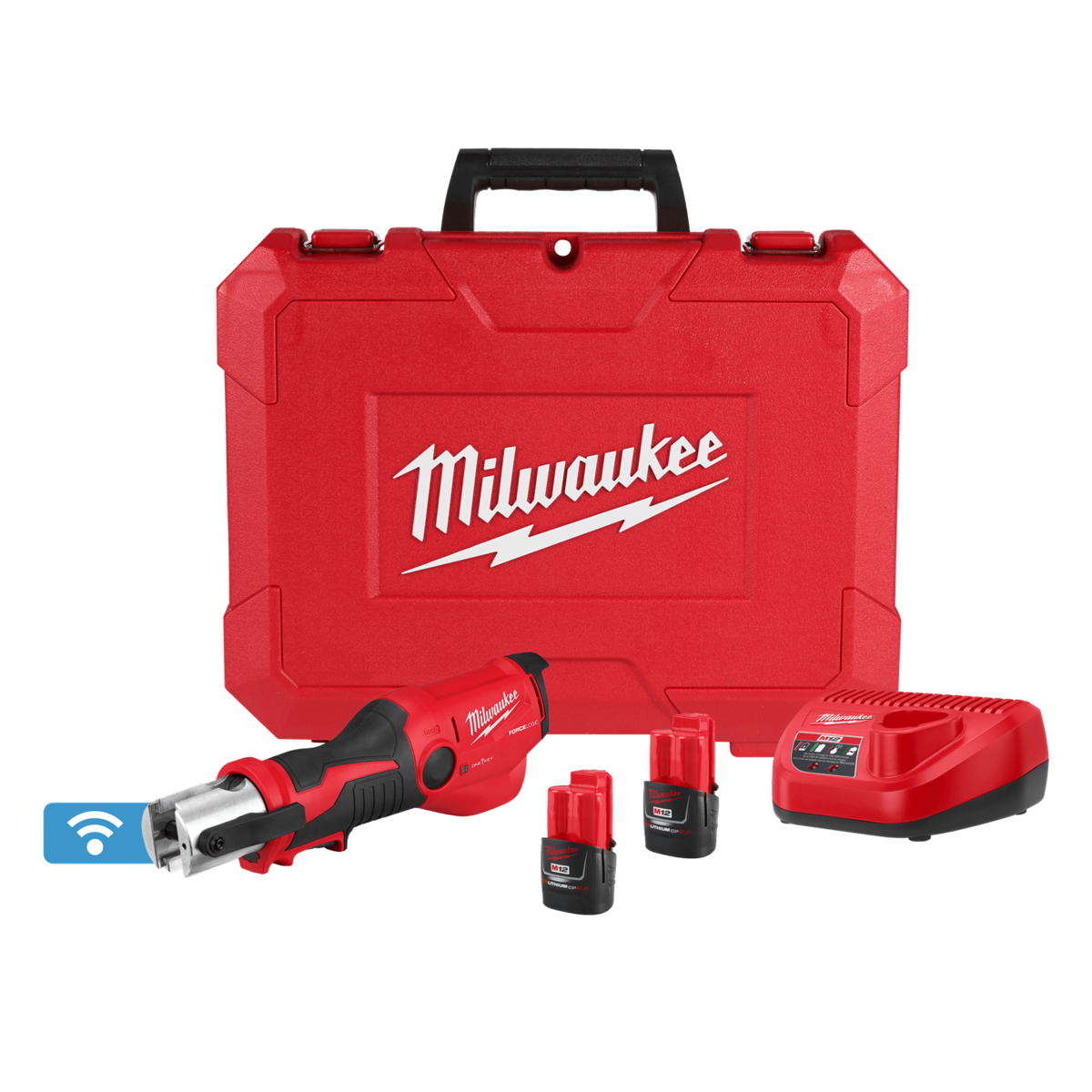 MILWAUKEE® M12 FORCE LOGIC Press Tool Kit With ONE-KEY, 2573-20