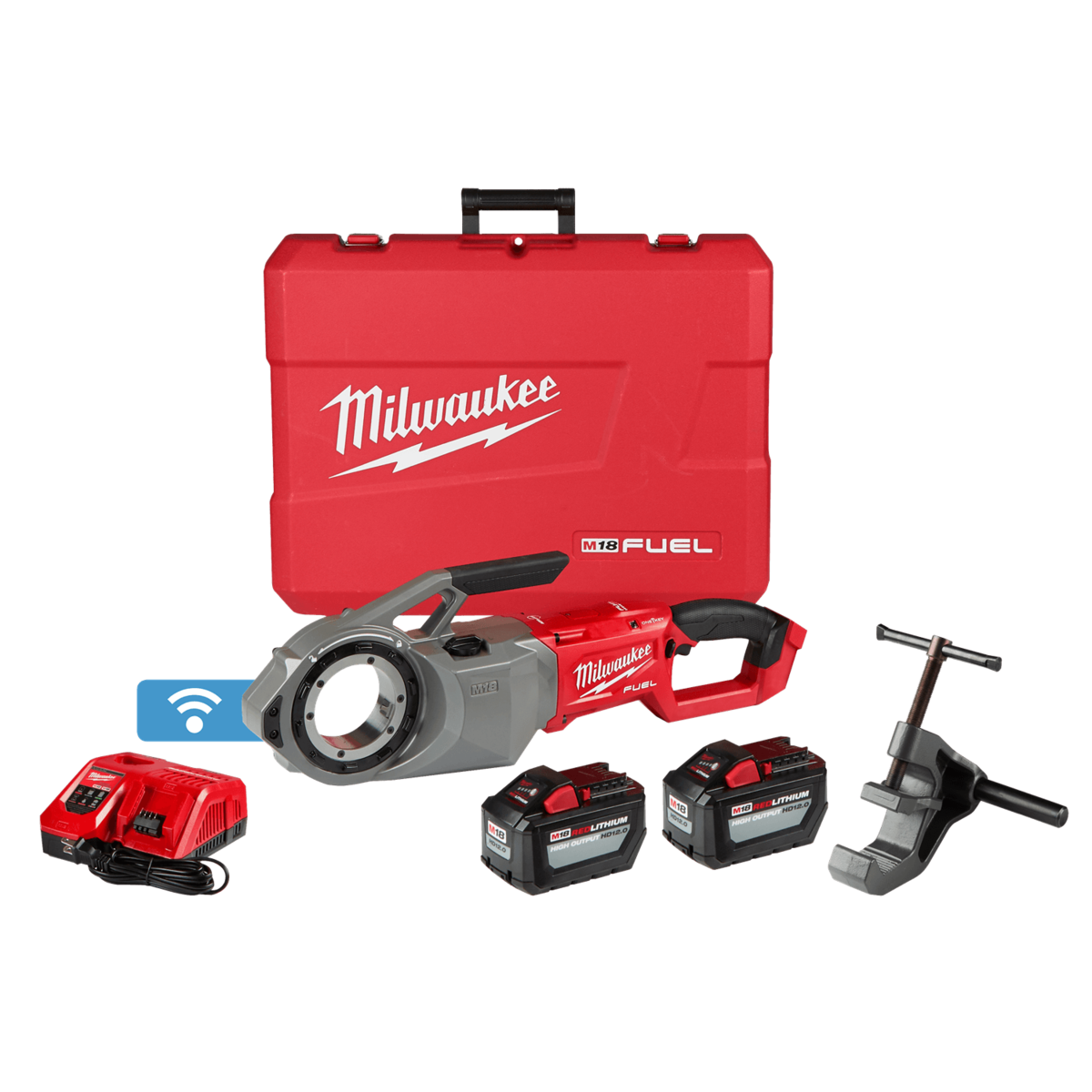 MIL M18 FUEL PIPE THREADER W/ONE KEY KIT 2874-22HD
