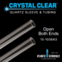 Atlantic Ultraviolet Crystal Clear™ Quartz Sleeve for MINIPURE® MIN-9