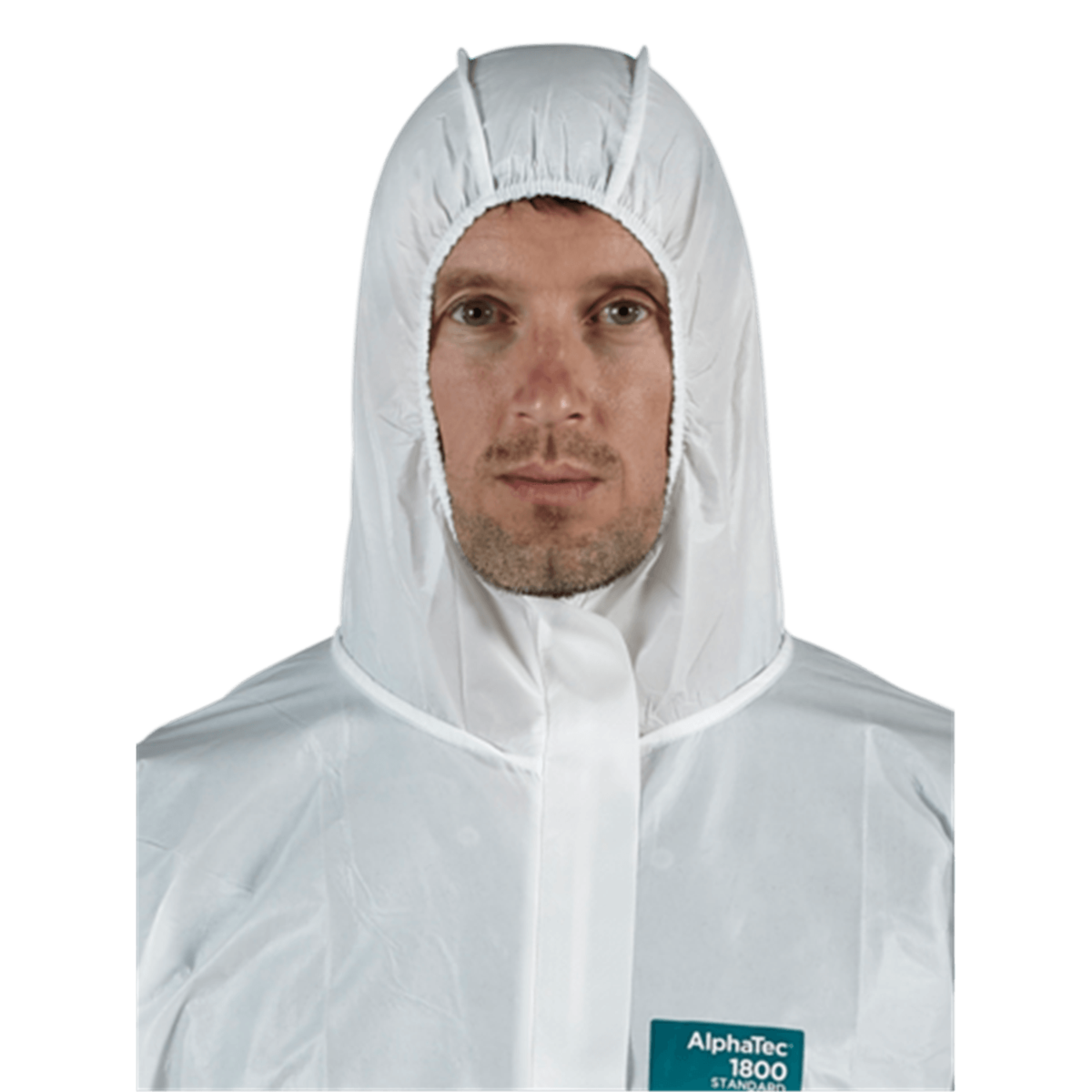 AlphaTec 1800 Model 111 Standard-Bound Hooded Suit, Size 3XL