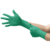TouchNTuff 92-600 Disposable Nitrile Gloves for Chemical Splash Protection, Size L, Box of 100