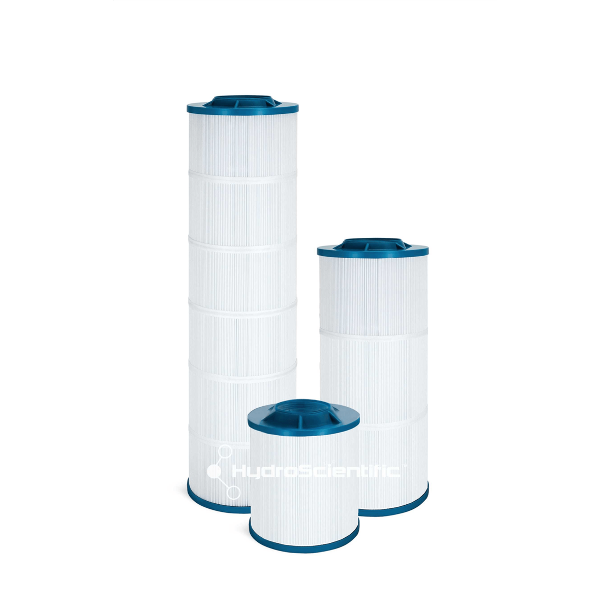 Core & Main Pleated Synthetic Jumbo High Flow Filter, 7-3/4"x 30-3/4", 1 Micron Rating Absolute