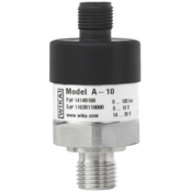 WIKA A-10 Pressure Transmitter, 1/4" MNPT, M12x1 (4 pin), 0-15 PSI, 4-20mA Output