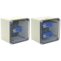 Flowline LM92-2202 Double NEMA box, windowed, 35mm rail, PC