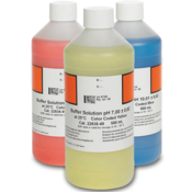 Hach Buffer Solution Kit, Color-coded, pH 4.01, pH 7.00 and pH 10.01, 500 mL, 2947600
