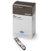 Hach Copper Chemkey® Reagents, 0.06-5.00 mg/L Cu, Box of 25, 9429200
