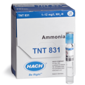Hach Ammonia TNTplus Vial Test, LR, 1-12 mg/L NH₃-N , 25 Tests, TNT831