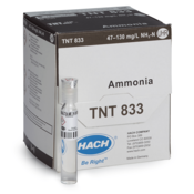 Hach Ammonia TNTplus Vial Test, UHR, 47-130 mg/L NH₃-N , 25 Tests, TNT833