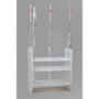 SP Bel-Art Pipette Support Rack, 16mm, 50 Places, 8-3/8" x 4-1/2" x 8-3/4", Polypropylene