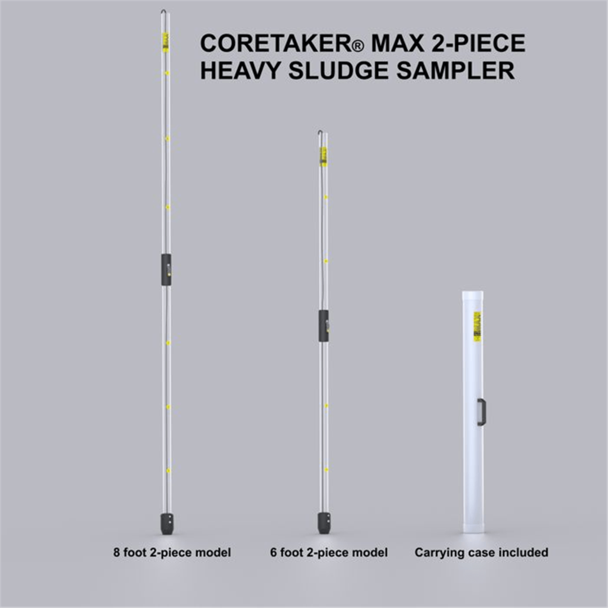 Raven CORETAKER MAX Sludge Sampler 8 ft (2.4m) 2-piece, case