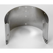 Hach Mounting Ring for 6" Diameter Pipe, 1361