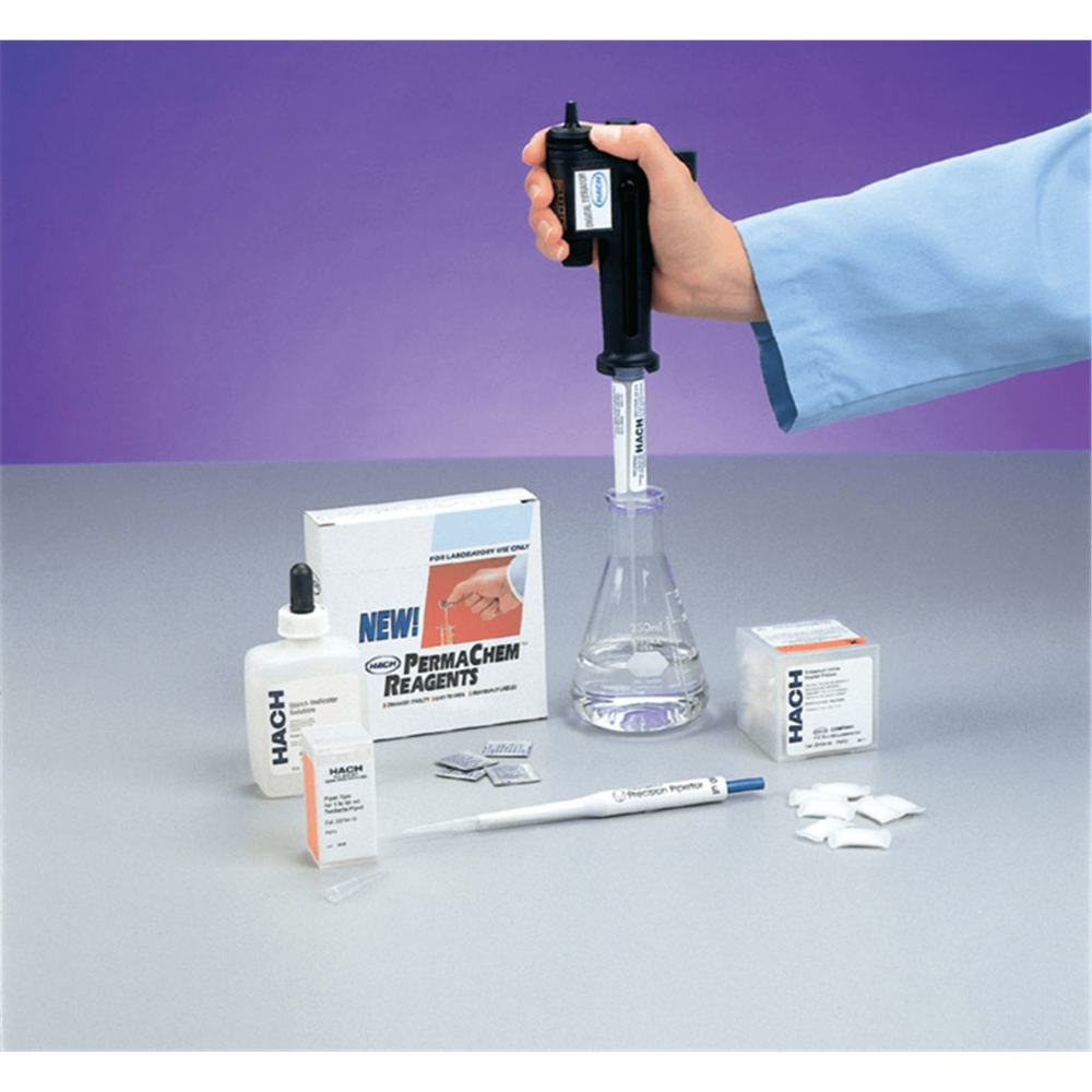 Hach Hypochlorite Test Kit, Model CN-HRDT, 2687100