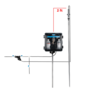 Hach CL17sc Standpipe Installation Kit, 8560500