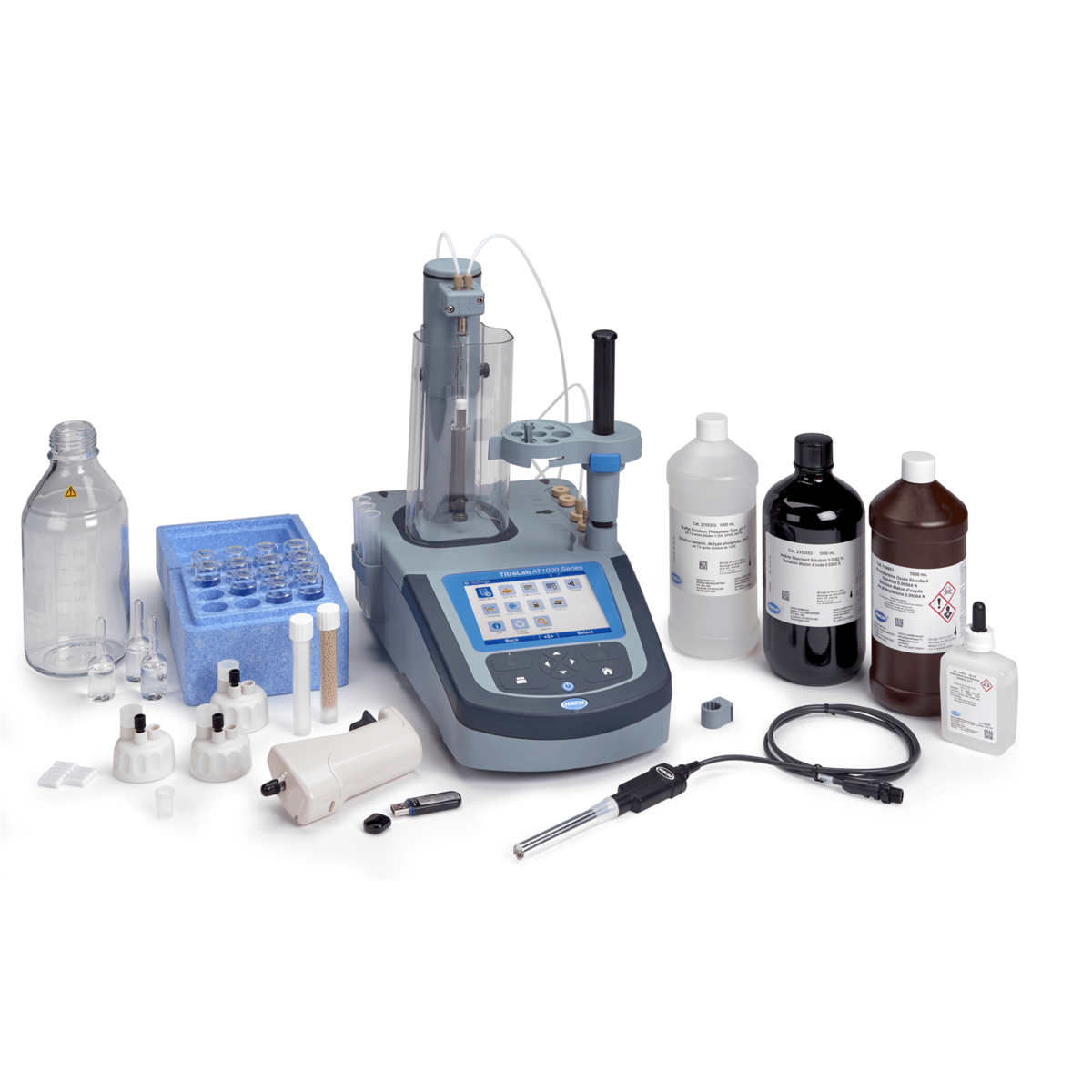 Hach AT1000 Titration Bundle, Chlorine Dioxide, 8606600