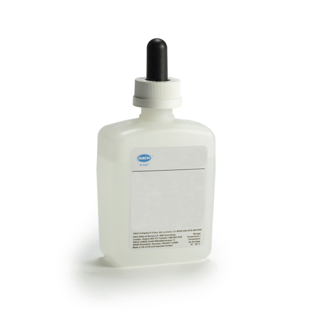 Hach Potassium Hydroxide Standard Solution, 8.00 N, 100 mL MDB, 28232H