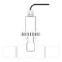 Hach Union Mounting Hardware for 3700-series Sensors, MH538N3NZ