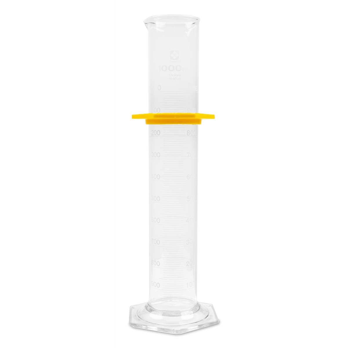 Vee Gee Graduated Cylinder, Class B, 1000 mL, Pack of 2