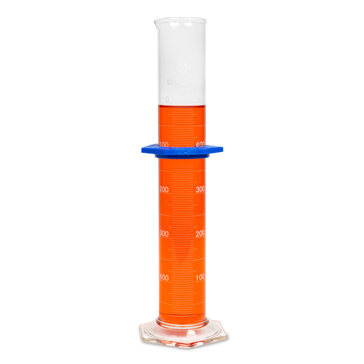 Vee Gee Graduated Cylinder, Class B, 500 mL, Pack of 2