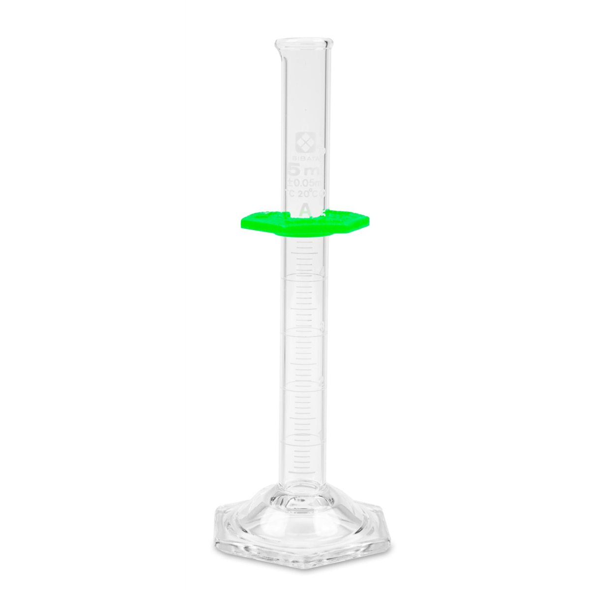 Vee Gee Graduated Cylinder, Class A, 5 mL, Pack of 4