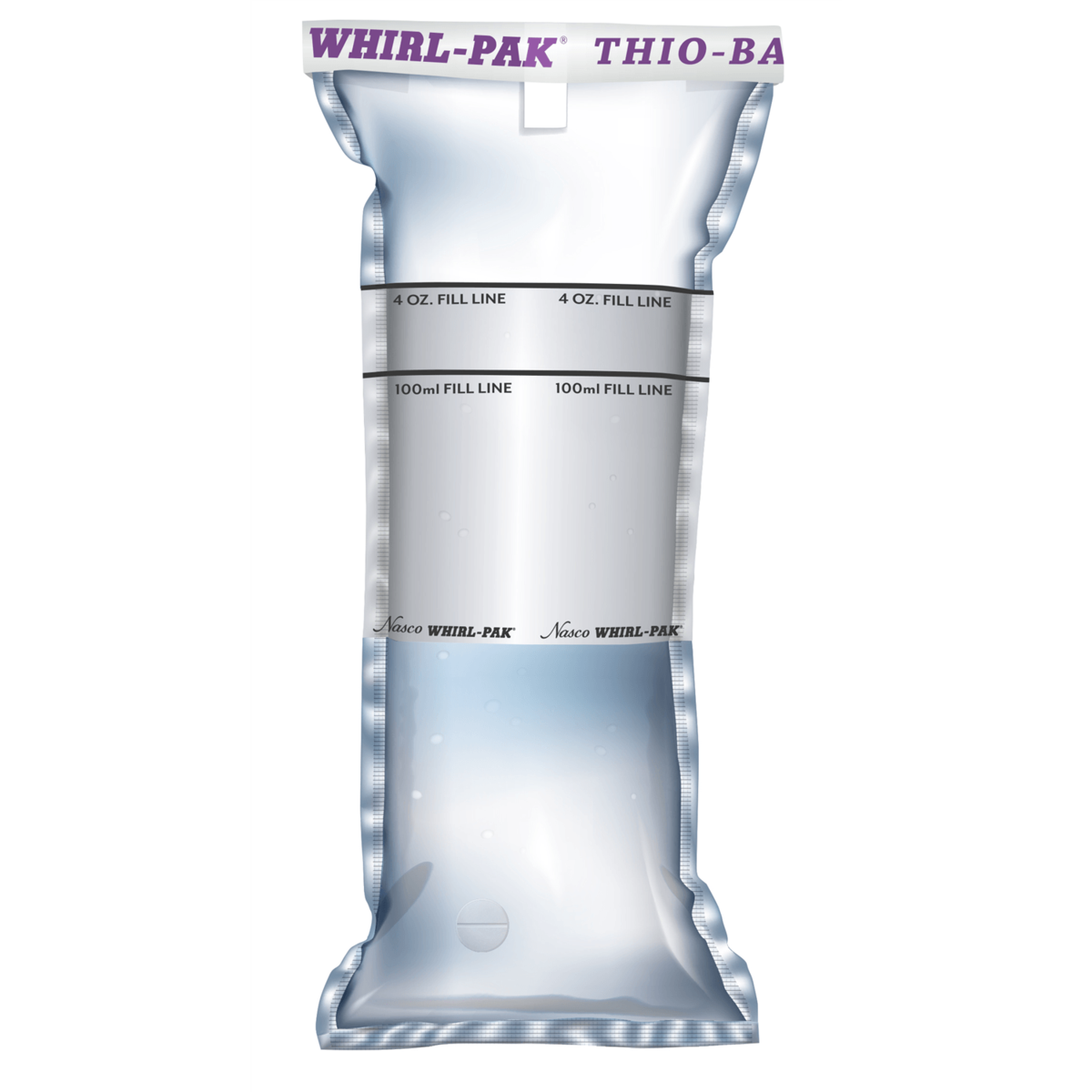 Whirl-Pak® Thio-Bags®, 4 oz, 100/Box