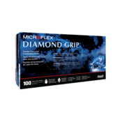 Diamond Grip Powder-Free Latex Gloves, Small, Box of 100, Box of 100