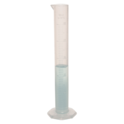 SP Bel-Art Single Scale 50 mL Polypropylene Graduated Cylinder, 1.0 mL Graduation