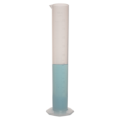 SP Bel-Art Single Scale 500 mL Polypropylene Graduated Cylinder, 5.0 mL Graduation