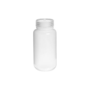 Nalgene™ Wide-Mouth HDPE Economy Bottle, 500 mL, 48/Case, 2189-0016