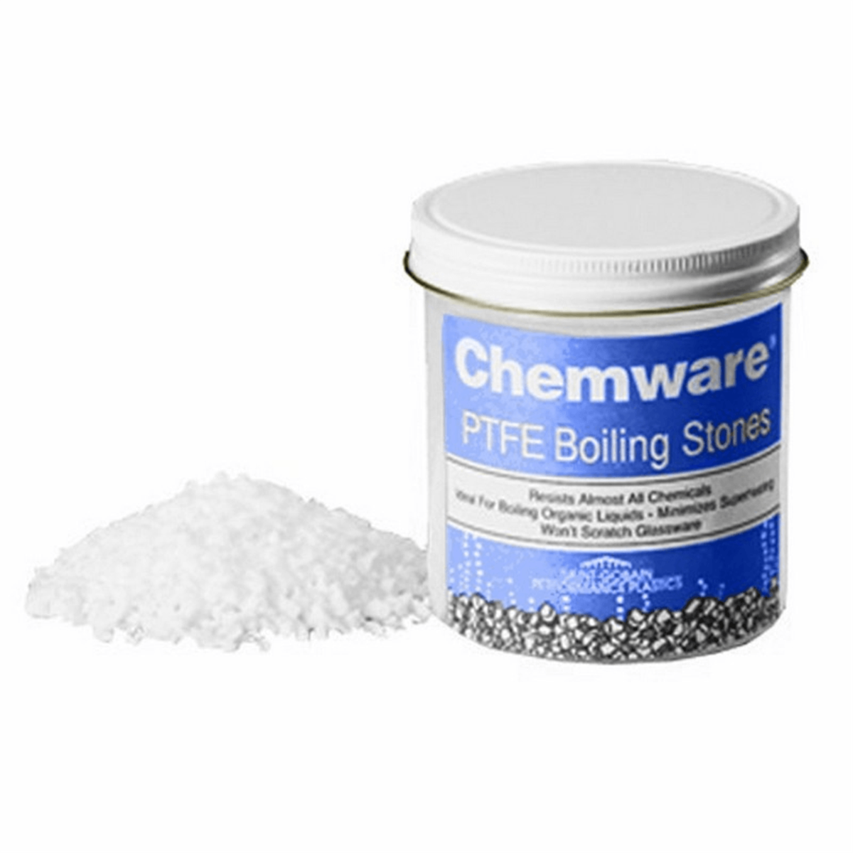 Saint Gobain Chemware® PTFE Boiling Stones, 450 g, D1069103